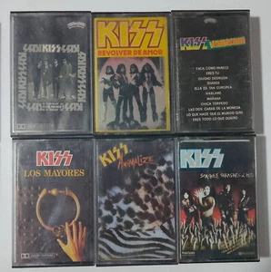 KISS - CASSETTE LOT ARGENTINA - Picture 1 of 7
