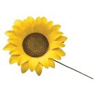 5 Yellow Sunflowers Gum Paste Gumpaste Flowers Fondant Sugar 