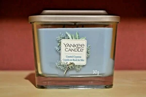 Yankee Candle Elevation Coastal Cypress 347g 3-Docht Duftkerze Selten - Picture 1 of 1