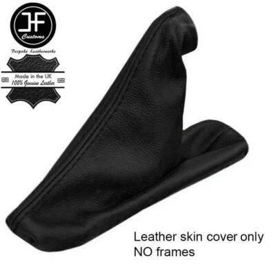 BOTA DE FRENO ELÉCTRICA DE CUERO GENUINO NEGRA PARA NISSAN FRONTIER 2005-2019 Foto 1 de 3