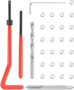 30Pcs HSS Thread Repair Kit Helicoil Type Kit M5 X 0.8Mm Thread Size Metric Heli - Picture 1 of 12