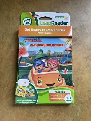 LeapFrog LeapReader TAG Junior Book Team Umizoomi Cars Home School Baby - Image 1 of 2