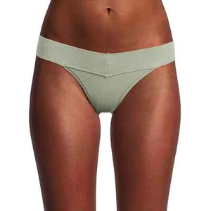 No Boundaries Women's Seamless Low Rise Bikini Panties Size SMALL Sage Green - Picture 1 of 2