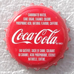 COCA COLA - CANADA - TAPPO A CORONA ROSSO / RED CROWN CORK - Foto 1 di 4