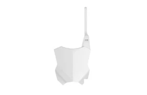 Matrícula delantera KAWASAKI KXF 250 2017 - 2023 KXF 450 2016 - 23 blanco MX - Imagen 1 de 1