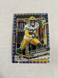 2023 Panini Donruss Optic #67 Jaire Alexander NFL Shield #d 17/32 Prizm Packers - Foto 1 di 2