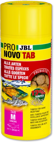 JBL GMBH & CO. KG JBL ProNovo TAB M 250ml Futter Futtertabletten für Zierfische