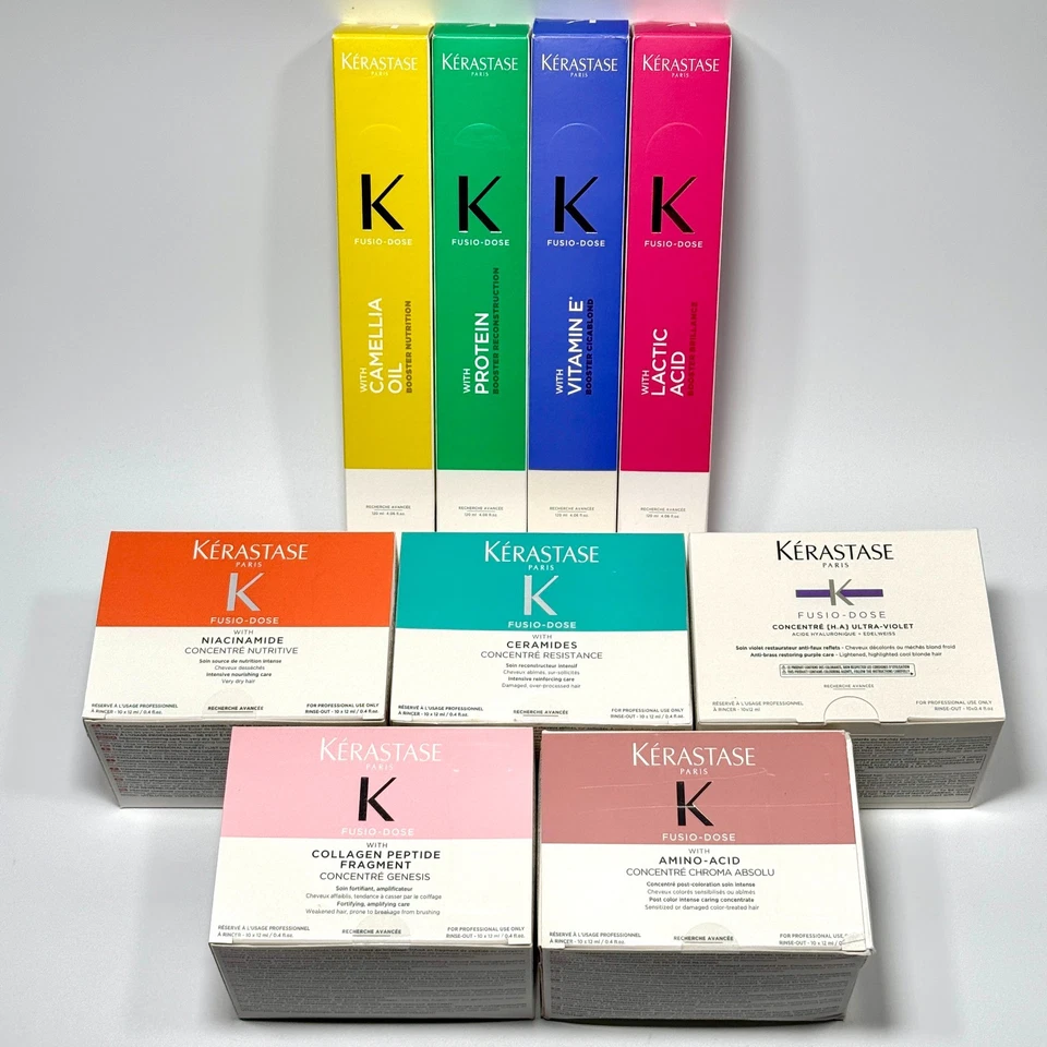 KERASTASE Fusio-Dose Choose Concentre or Booster Hair Treatment Salon Use Japan - Image 1 of 1