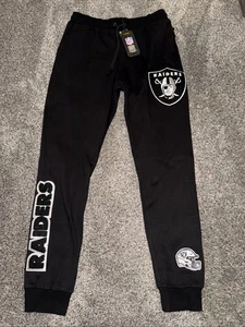 PRO STANDARD Oakland Raiders Patch Logo Jogger Fleece Hose Herren Gr. L Neu Selten - Bild 1 von 12