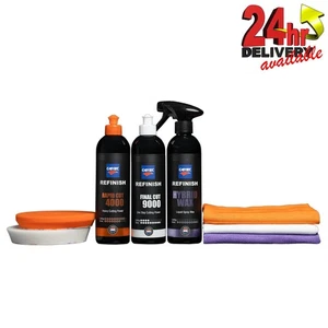 Cartec Refinish Lackkorrekturset Rapid Cut 4000 Final Cut 9000 + Hybridwachs - Bild 1 von 1