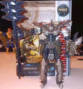 Transformers The Last Knight Voyager Class Dinobot Grimlock Premier Hasbro 2016 - Picture 1 of 2