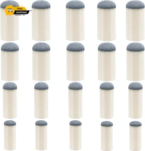 Kit di Ricambio Punta Stecca per Piscina 20 Pezzi, 4 Misure per Accessori Biliardo - Foto 1 di 7