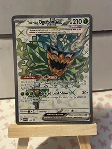 SV: Scarlet & Violet Promo Cards #166 Teal Mask Ogerpon ex - Picture 1 of 2