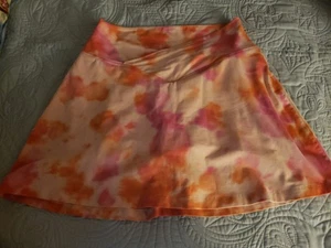 Victoria Secret Skort M Tie Dye Skirt Shorts Pocket Moisture Wicking Quick Dry - Bild 1 von 8