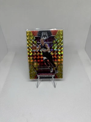 2022-23 Panini Mosaic - Mason Plumlee, LA Clippers #134 Yellow Mosaic Prizm. - Image 1 of 2