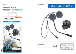 CUFFIA PER MOTO AURICOLARE PER MOTO BLUETOOTH AU-BT012 - Foto 1 di 1