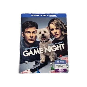 Game Night (Blu-ray, 2018) Rachel McAdams Jason Bateman Comedy - Imagen 1 de 7