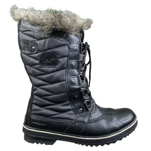 Sorel Women’s Tofino II Black Winter Boots Size US 10.5 - Picture 1 of 10