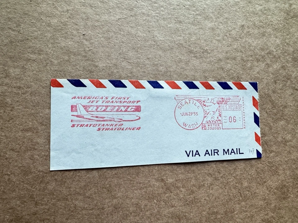 Medidor de aviación EE. UU. 1951 pieza cortada (307) + Stratotanker Stratoliner 1955 + PB#339890 Foto 1 de 1