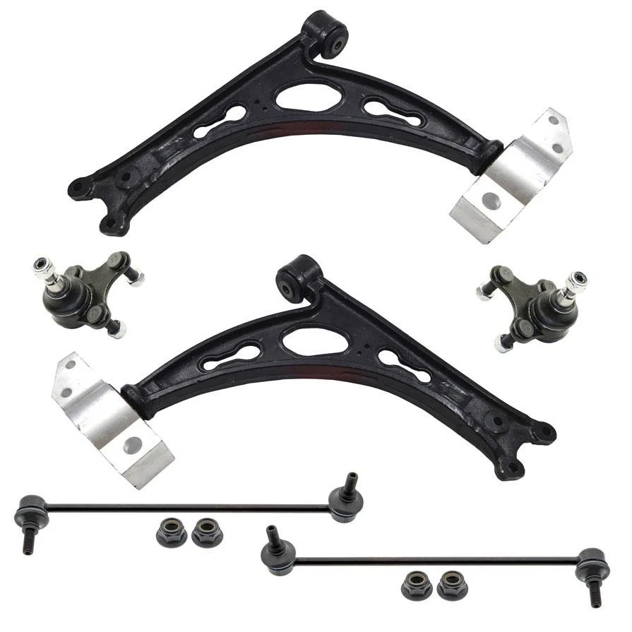 Brazos de control rótulas barra estabilizadora enlaces 6 piezas para Volkswagen Jetta 2006-2014 Foto 1 de 4