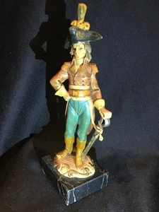 Vintage Depose Italy Napoleonic Soldier mounted on a  carrera marble base - Picture 1 of 10