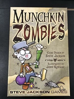 Munchkin Zombies - First Edition - 2013 - Board Game - Never Played - Like New - Image 1 of 4