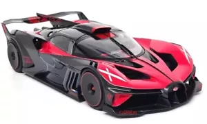 Maisto 1/18 Bugatti Bolide Red Black Supercar Diecast Scale Model Car 31911RD - Picture 1 of 2