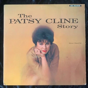 The Patsy Cline Story 2LP Vinyl Record - VG/VG 1980 Reissue MCA2-4038 - Picture 1 of 3