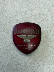 Jaguar Le Mans Winner 1951-3 Car Chrome Badge - Picture 1 of 4