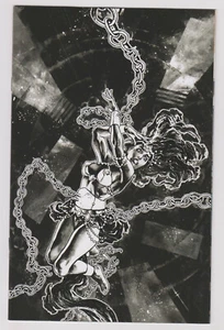 Dejah Thoris vs John Carter de Marte #2 Fiumara B&W Virgen Variante 1:7 - Imagen 1 de 1