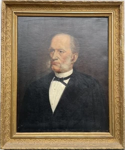 Biedermeier Painting Fine Man IN Brustporträt 19.Jh. Berlin Neukölln - Picture 1 of 20