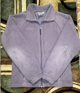 Columbia Lavender Fleece Full Zipper Jacket Youth Size XL (18-20) - Picture 1 of 4