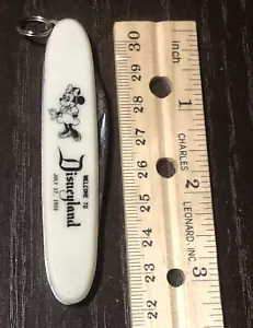 Cuchillo de Bolsillo Minnie Mouse Vintage RARO Día de la Inauguración Disneyland 17 de julio de 1955 - Imagen 1 de 4