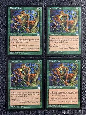 4x Nature’s Kiss | NM | Weatherlight | Magic the Gathering MTG - Image 1 of 2
