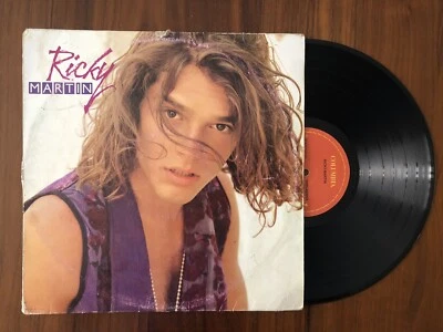 RICKY MARTIN- RICKY MARTIN [LP VINYL] COLUMBIA MEXICO 1991  🔥 RARE - Image 1 of 4