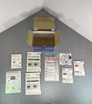 Canon PowerShot S3 IS 6.0MP Box CD and Paperwork Only Clean No Camara/No Cables - Image 1 of 4