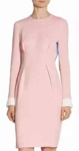 Roksanda Ilincic Izumi Designer Wool Crepe Dress! Sz 16 - Retailed for $1500 US - Picture 1 of 13