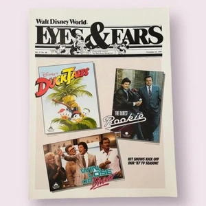VINTAGE - 1987 Walt Disney World "Eyes & Ears" Cast Member Newsletter | RARE! - Picture 1 of 14