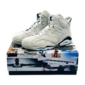 CT8529-012 Nike Air Jordan 6 Retro Georgetown Magnet Colleage Navy Grey Gray - Picture 1 of 6