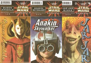 New Zealand Star Wars TPM Liquid Blue complete 6 different Decals (1999) - Picture 1 of 2