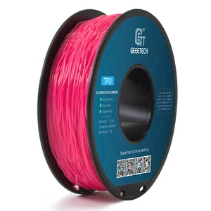 Geeetech 3D Printer Filament TPU Pink 1.75mm 1KG Per Roll Consumables New US - Picture 1 of 6