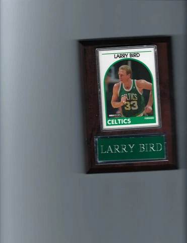 LARRY BIRD PLAQUE BOSTON CELTICS BASKETBALL NBA   C Cover