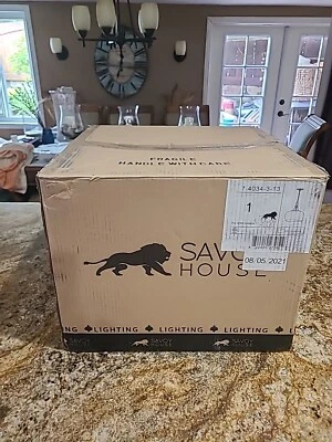 Savoy House 7-4034-3-13 Octave Pendant English Bronze - Image 1 of 3