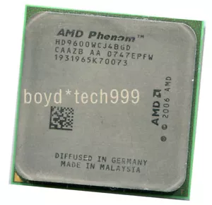 AMD Phenom X4 9600 HD9600WCJ4BGD CPU 4 Core 2.3GHz Socket AM2+ Processor - Picture 1 of 4