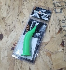 NEW Sno-Stuff NEON GREEN 45 Degree Snowmobile Handlebar Hook. #104-045-84 - Picture 1 of 4