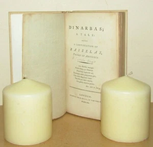 E Cornelia Knight - Dinarbas Continuation of Rasselas - 1st/1st (1790 First Ed) - Picture 1 of 5
