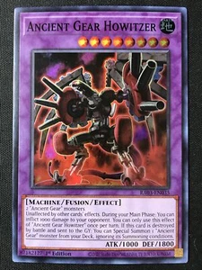 Yu-Gi-Oh TCG #RA03-EN035 Ancient Gear Howitzer 1st Edition Super Rare LP - Picture 1 of 2