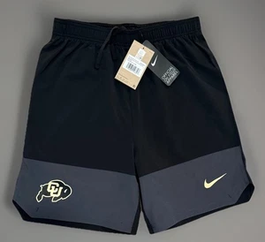 Neu mit Etikett Nike schwarz Colorado Buffaloes Sideline Performance Shorts Herren Größe Small " - Bild 1 von 7