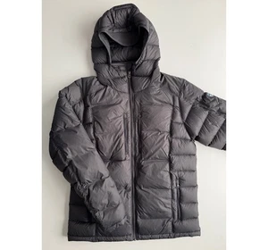 KUHL Crossfire Hooded Goose Down Jacket Mens Large Carbon $350 Never Worn - Picture 1 of 20