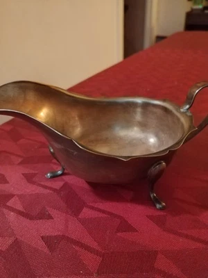 saucière métal argenté EPNS - Photo 1/4